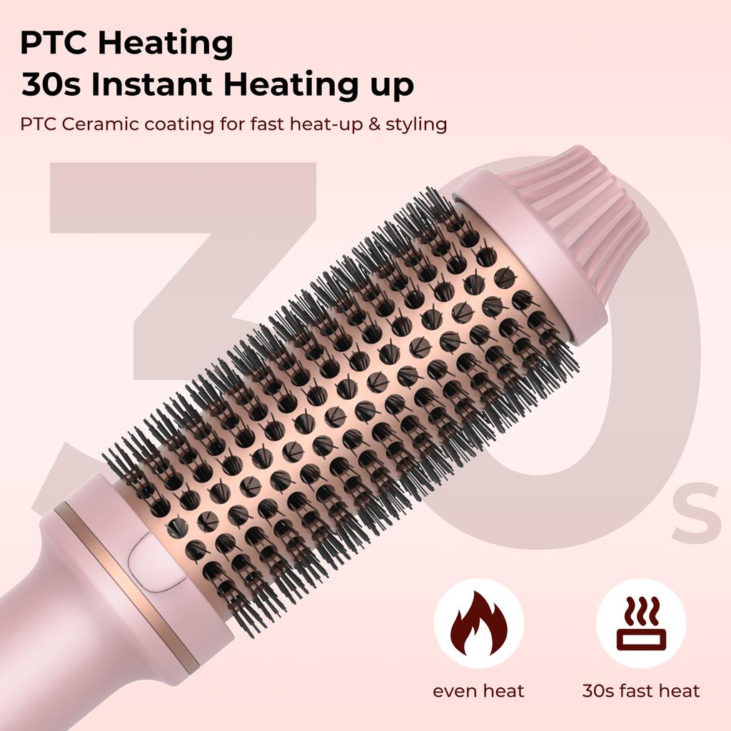 Thermal Styling Brush - LunaraHair