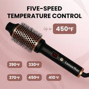 Thermal Styling Brush - LunaraHair