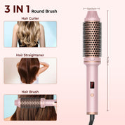 Thermal Styling Brush - LunaraHair